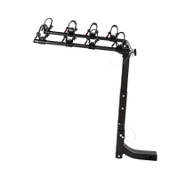 Premium 4-Bike Carrier Rack Hitch Mount Swing Down Bicycle Rack W/ 2" Receiver Outdoor Recreation Kings Warehouse
