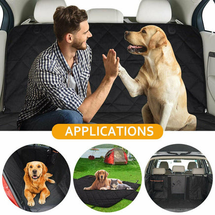 Premium Waterproof Pet Cat Dog Back Car Seat Cover Hammock Nonslip Protector Mat Kings Warehouse