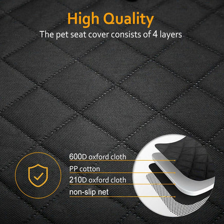 Premium Waterproof Pet Cat Dog Back Car Seat Cover Hammock Nonslip Protector Mat Kings Warehouse