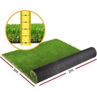 Prime Turf Artificial Grass 20mm 2mx5m Synthetic Fake Lawn Turf Plastic Plant 4-coloured Home & Garden Kings Warehouse