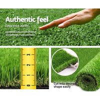 Prime Turf Artificial Grass 20SQM 30mm Synthetic Fake Lawn Turf Plastic Plant 4-coloured 2mx5m Home & Garden Kings Warehouse