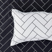 Print Microfibre Quilt Cover Set (3Pcs) - Ultra Soft, Comfy, Luxurious Duvet Cover with Zipper Closure - Elegant Design Quilt Cover Set for Bedding - Glen - King Size Home & Garden Kings Warehouse