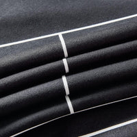 Print Microfibre Quilt Cover Set (3Pcs) - Ultra Soft, Comfy, Luxurious Duvet Cover with Zipper Closure - Elegant Design Quilt Cover Set for Bedding - Glen - Super King Size Home & Garden Kings Warehouse