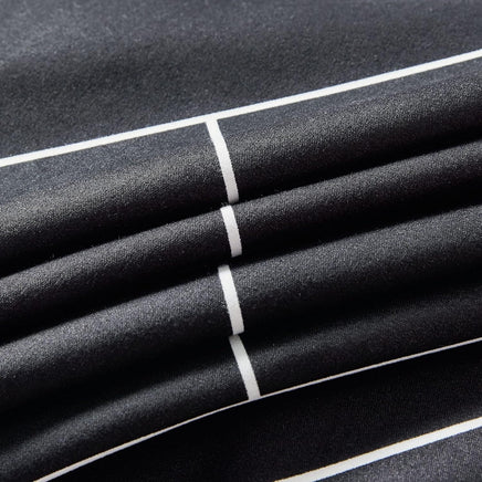 Print Microfibre Quilt Cover Set (3Pcs) - Ultra Soft, Comfy, Luxurious Duvet Cover with Zipper Closure - Elegant Design Quilt Cover Set for Bedding - Glen - Super King Size Home & Garden Kings Warehouse