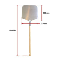 Profesional Pizza Oven Peel Paddle 90cm Wood Handle Home & Garden Kings Warehouse