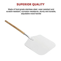 Profesional Pizza Oven Peel Paddle 90cm Wood Handle Home & Garden Kings Warehouse