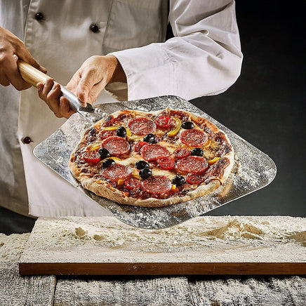 Profesional Pizza Oven Peel Paddle 90cm Wood Handle Home & Garden Kings Warehouse