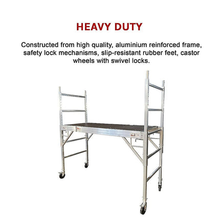 Professional Aluminium Safety Scaffolding Scaffold With Hatch Tools Kings Warehouse