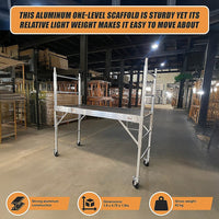 Professional Aluminium Safety Scaffolding Scaffold With Hatch Tools Kings Warehouse