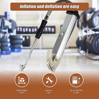 Professional Tyre Inflator with Gauge Air Line Pressure Tester Tyre Pump Tools Kings Warehouse
