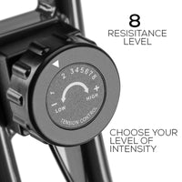 PROFLEX Folding Magnetic Exercise X-Bike - Bicycle Cycling Flywheel Fitness Kings Warehouse