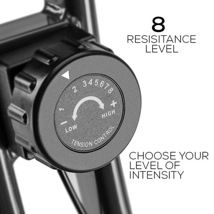 PROFLEX Folding Magnetic Exercise X-Bike - Bicycle Cycling Flywheel Fitness Kings Warehouse