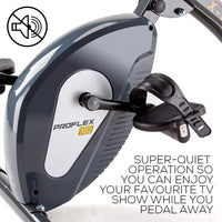 PROFLEX Folding Magnetic Exercise X-Bike - Bicycle Cycling Flywheel Fitness Kings Warehouse