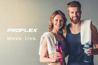 PROFLEX Treadmill Bluetooth Running Machine Foldable Compact Small Home Electric Sports & Fitness Kings Warehouse