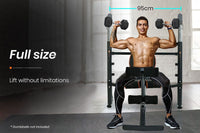 PROFLEX Weight Bench Workout Gym Press Adjustable Home Lifting Fitness Incline Sports & Fitness Kings Warehouse