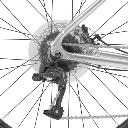 Progear Bikes Brooklyn 650B*43cm in Stainless Sports & Fitness Kings Warehouse