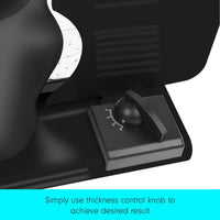 Pronti Electric Meat Slicer- Food Cheese Processor Vegetable Kitchen Deli Kings Warehouse