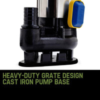 PROTEGE 2250W Submersible Dirty Water Pump Sewage Bore Septic Tank Well Sewerage Tools Kings Warehouse