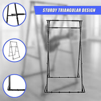 Pull-up Bar Free Standing Pull up Stand Sturdy Frame Indoor Pull Ups Machine Sports & Fitness Kings Warehouse