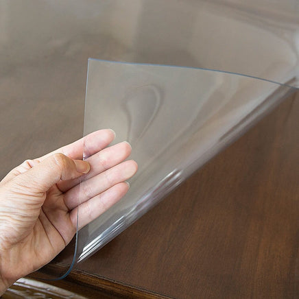 PVC Tablecloth Protector 107X213.4CM Clear Plastic Table Cloth Cover Transparent Home & Garden Kings Warehouse