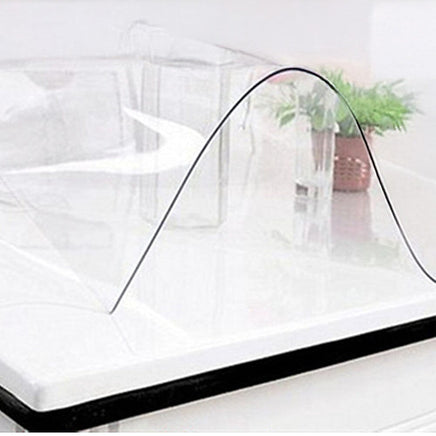 PVC Tablecloth Protector Table Cover Dining Table Cloth Plastic 2134x1070mm 1.5mm Home & Garden Kings Warehouse