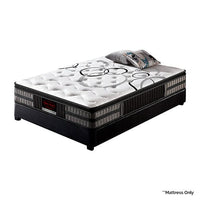 Queen Mattress in Gel Memory Foam Pocket Coil Medium Firm Bed 34cm Thick Furniture Kings Warehouse