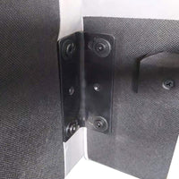 Queen Size Sleigh Bedframe Velvet Upholstery Beige Colour Tufted Headboard And Footboard Deep Quilting Furniture Kings Warehouse