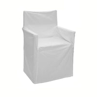 Rans Alfresco 100% Cotton Director Chair Cover - Plain White Furniture Kings Warehouse