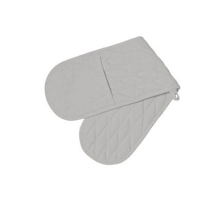 Rans Manhattan Silver Cotton Double Oven Mitt Home & Garden Kings Warehouse