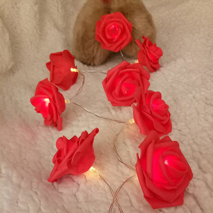 Red Rose battery string fairy light - party night light wedding decoration Occasions Kings Warehouse