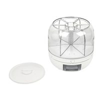 Rice Storage Cereal Dispenser Grain Container Rotating Dry Food Box Home & Garden Kings Warehouse