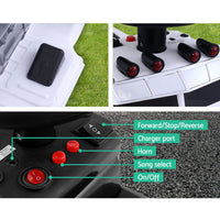 Ride On Cars Kids Electric Toys Car Battery Truck Childrens Motorbike Toy Rigo White Big Baby Bazaar Kings Warehouse