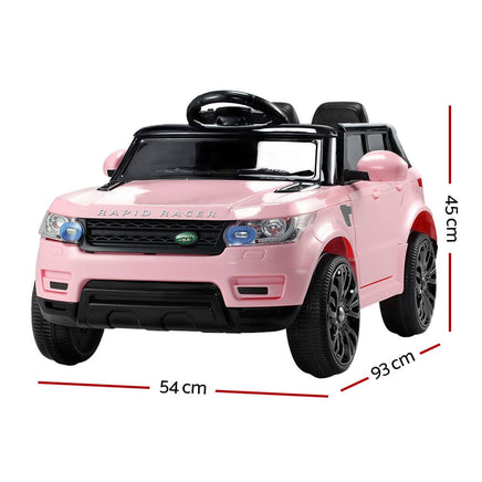 Rigo Ride On Car Kids Electric Ride On Cars SUV Remote 12V Pink Baby & Kids Kings Warehouse