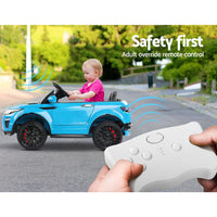 Rigo Ride On Car Toy Kids Electric Cars 12V Battery SUV Blue End of Year Clearance Sale Kings Warehouse
