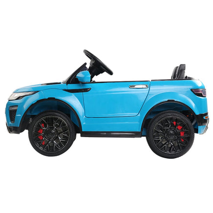Rigo Ride On Car Toy Kids Electric Cars 12V Battery SUV Blue End of Year Clearance Sale Kings Warehouse