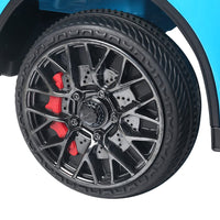 Rigo Ride On Car Toy Kids Electric Cars 12V Battery SUV Blue End of Year Clearance Sale Kings Warehouse