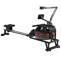 Rowing Exercise Machine Rower Water Resistance Fitness Gym Home Cardio Kings Warehouse