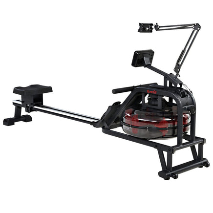 Rowing Exercise Machine Rower Water Resistance Fitness Gym Home Cardio Kings Warehouse
