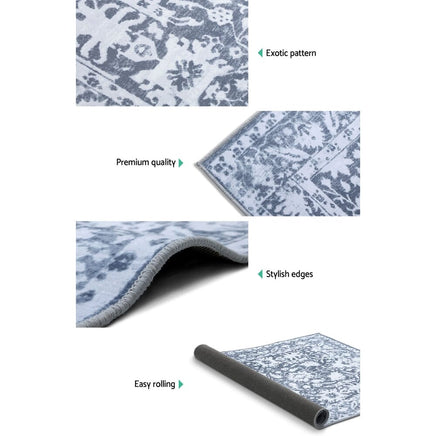 Rug 160x230cm Area Rug Large Carpet Soft Short Pile Modern Fafi Home & Garden Kings Warehouse