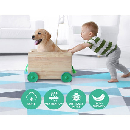 Rug 200x290cm Area Rug Large Carpet Soft Short Pile Modern Tria Home & Garden Kings Warehouse