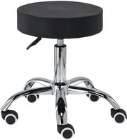 Salon Stool - Adjustable Swivel Round Chair - Pedicure Beauty Hairdressing Home & Garden Kings Warehouse 