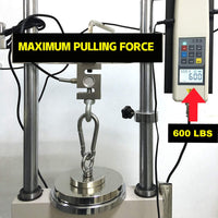 Salvage 250KG Recovery Magnet Hook Countersunk Hole Eyebolt Treasure Hunting Fishing Kings Warehouse