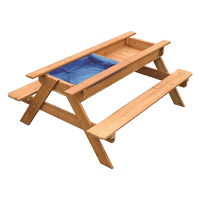 Sand & Water Wooden Picnic Table Baby & Kids Kings Warehouse