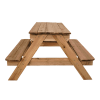 Sand & Water Wooden Picnic Table Baby & Kids Kings Warehouse