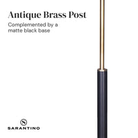 Sarantino 6-Light Metal Sputnik Floor Lamp Kings Warehouse