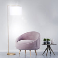 Sarantino 90-Degree Modern Arc Floor Lamp Kings Warehouse