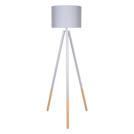 Sarantino Adjustable Height Arc Floor Lamp Antique Brass Shade Kings Warehouse