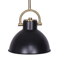Sarantino Black and Gold Pendant Light Kings Warehouse
