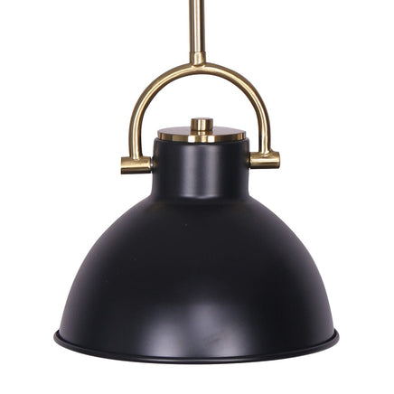 Sarantino Black and Gold Pendant Light Kings Warehouse