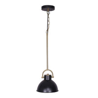 Sarantino Black and Gold Pendant Light Kings Warehouse
